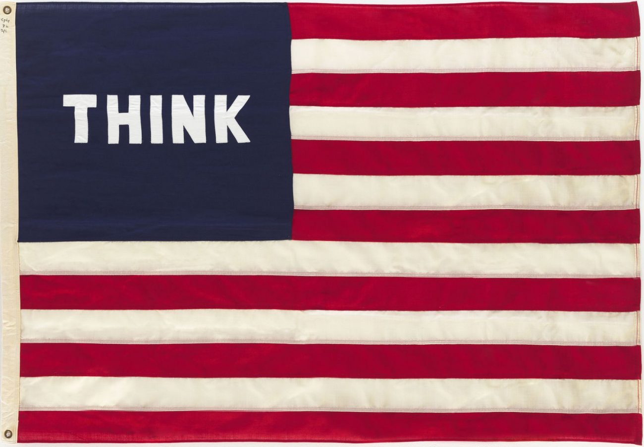 AMERICA! AMERICA! HOW REAL IS REAL? William N. Copley, Imaginary Flag for U.S.A., 1972 © VG Bild-Kunst, 2017, Art On Screen - News - [AOS] Magazine