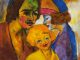 EMIL NOLDE, Familienbild, Noldes Werke, Bilder und Aquarelle